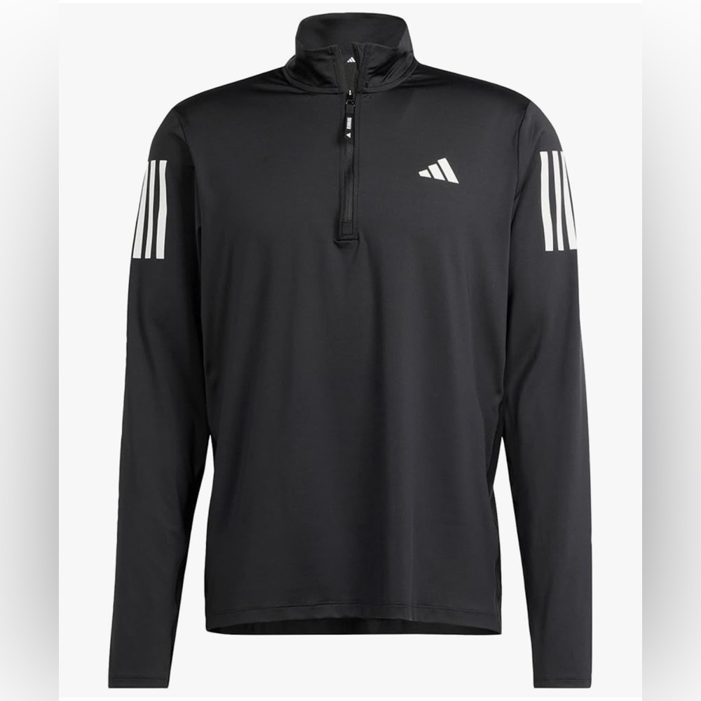 Adidas Black Quarter-Zip Pullover